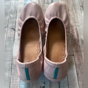 Ballet Pink Tieks With Box and Flower